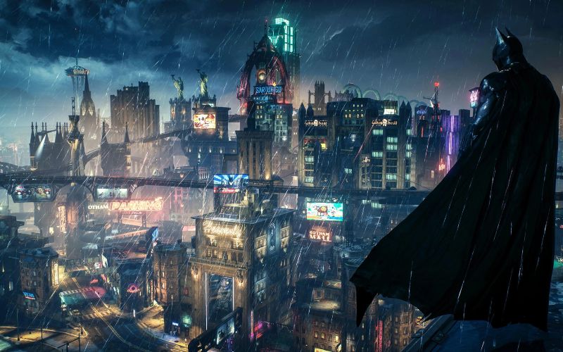 Một Gotham tàn khốc, đầy bóng tối trong Batman Arkham Knight