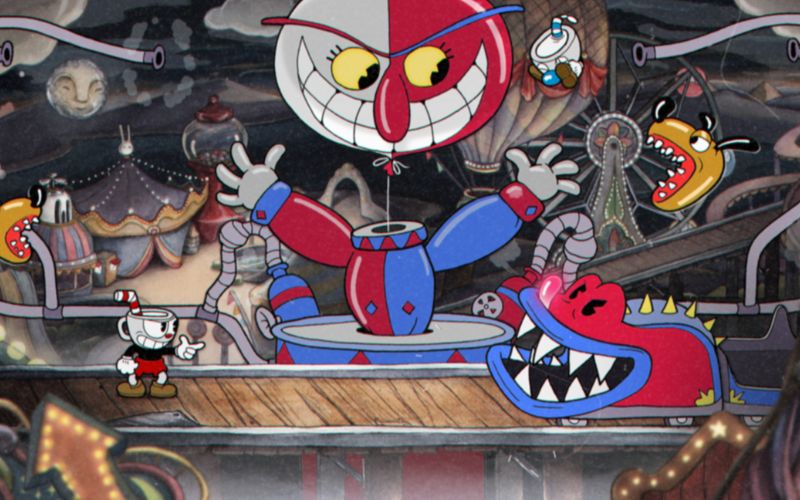 Đồ họa cổ điển trong Cuphead PC mê hoặc người chơi với phong cách độc đáo