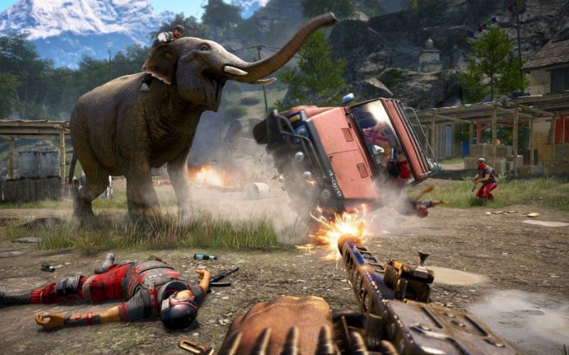 Lối chơi trong Far Cry 4 sáng tạo và tự do