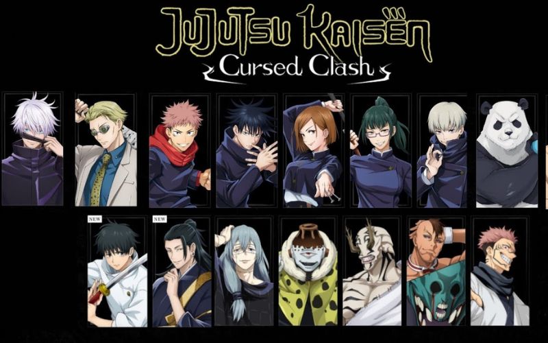 Dàn nhân vật trong Jujutsu Kaisen Cursed Clash độc đáo nhưng giới hạn